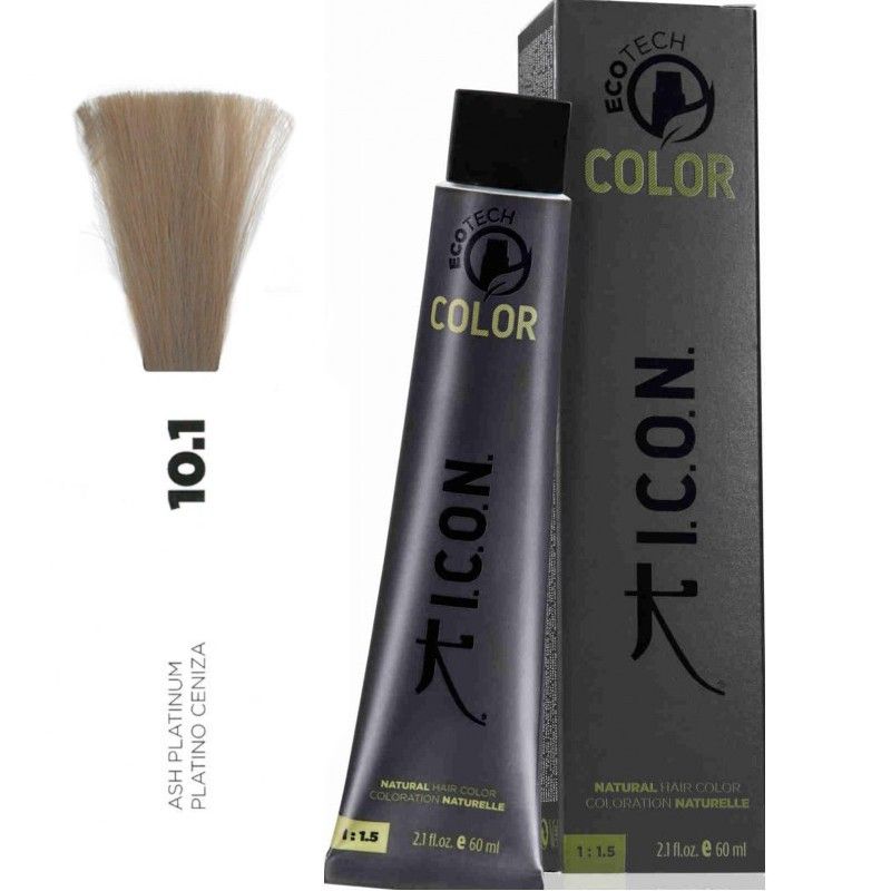 Tinte ICON Ecotech Color Platino Ceniza 10.1