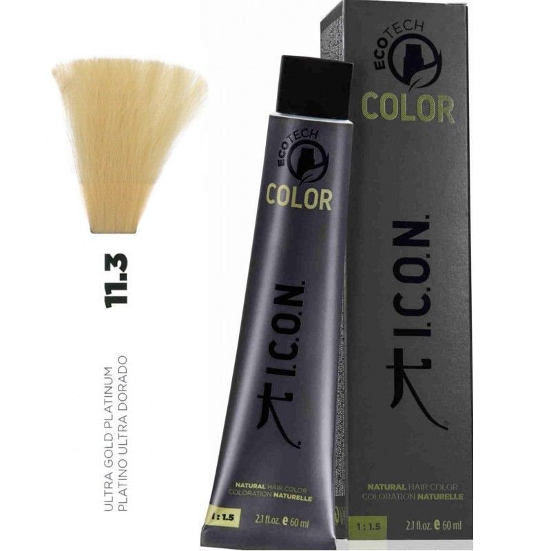 Tinte ICON Ecotech Color Platino Ultra Dorado 11.3